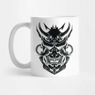 Siluet illustration mecha Mug